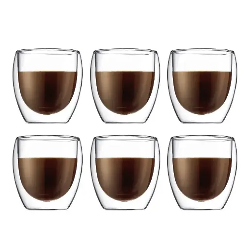 [ACC01] Double-walled coffee glasses